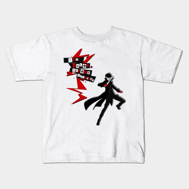 Joker Kids T-Shirt by Kaztiel